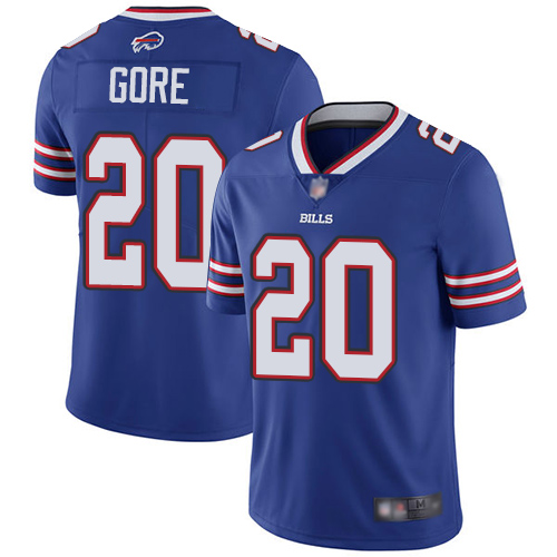 Men Buffalo Bills #20 Frank Gore Royal Blue Team Color Vapor Untouchable Limited Player NFL Jersey->buffalo bills->NFL Jersey